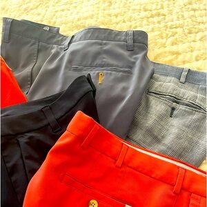 SEVEN (7) PAIRS MENS GOLF SHORTS 33 ASST